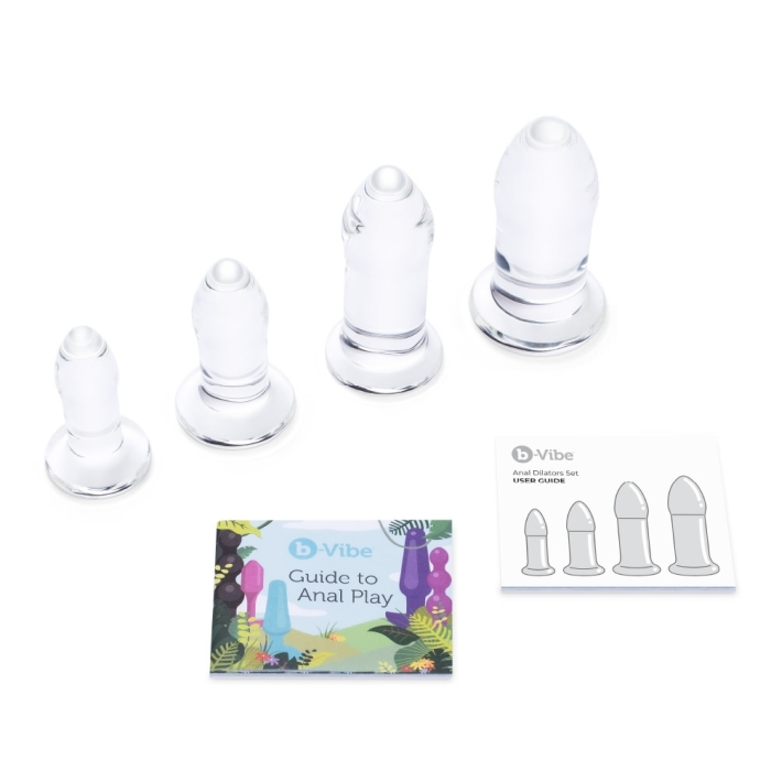 GLASS ANAL DILATORS SET