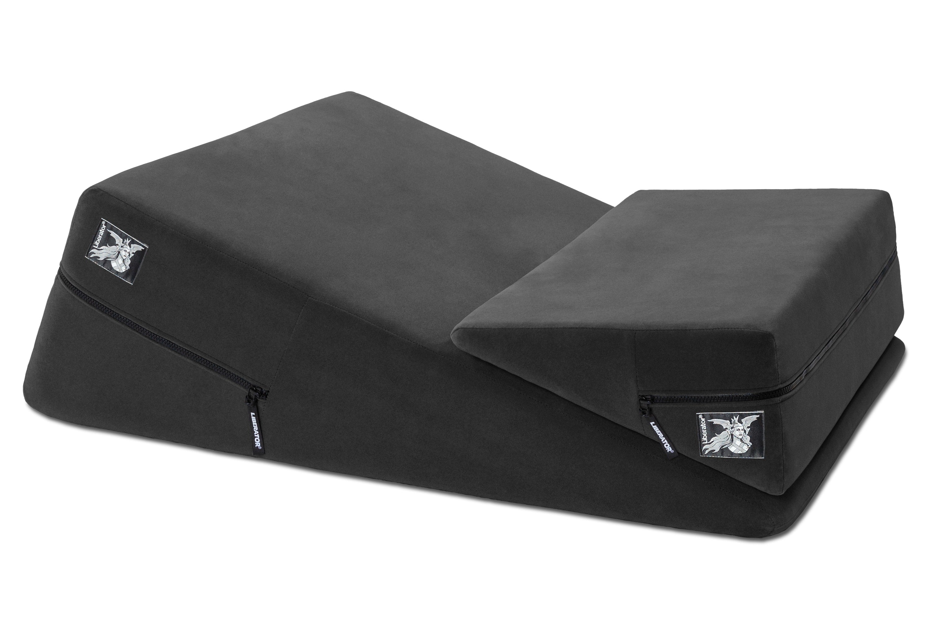 Wedge/Ramp Combo Black Microfiber