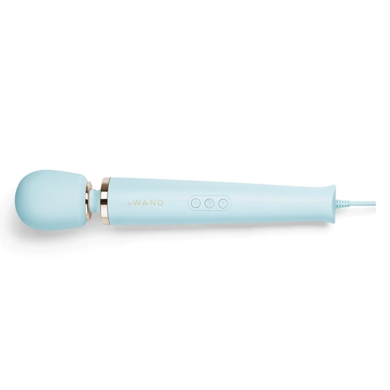 Plug-In Vibrating Massager - Sky Blue