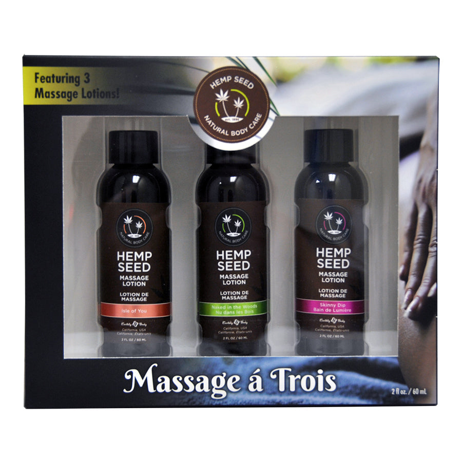 Massage-a-Trois Gift Set