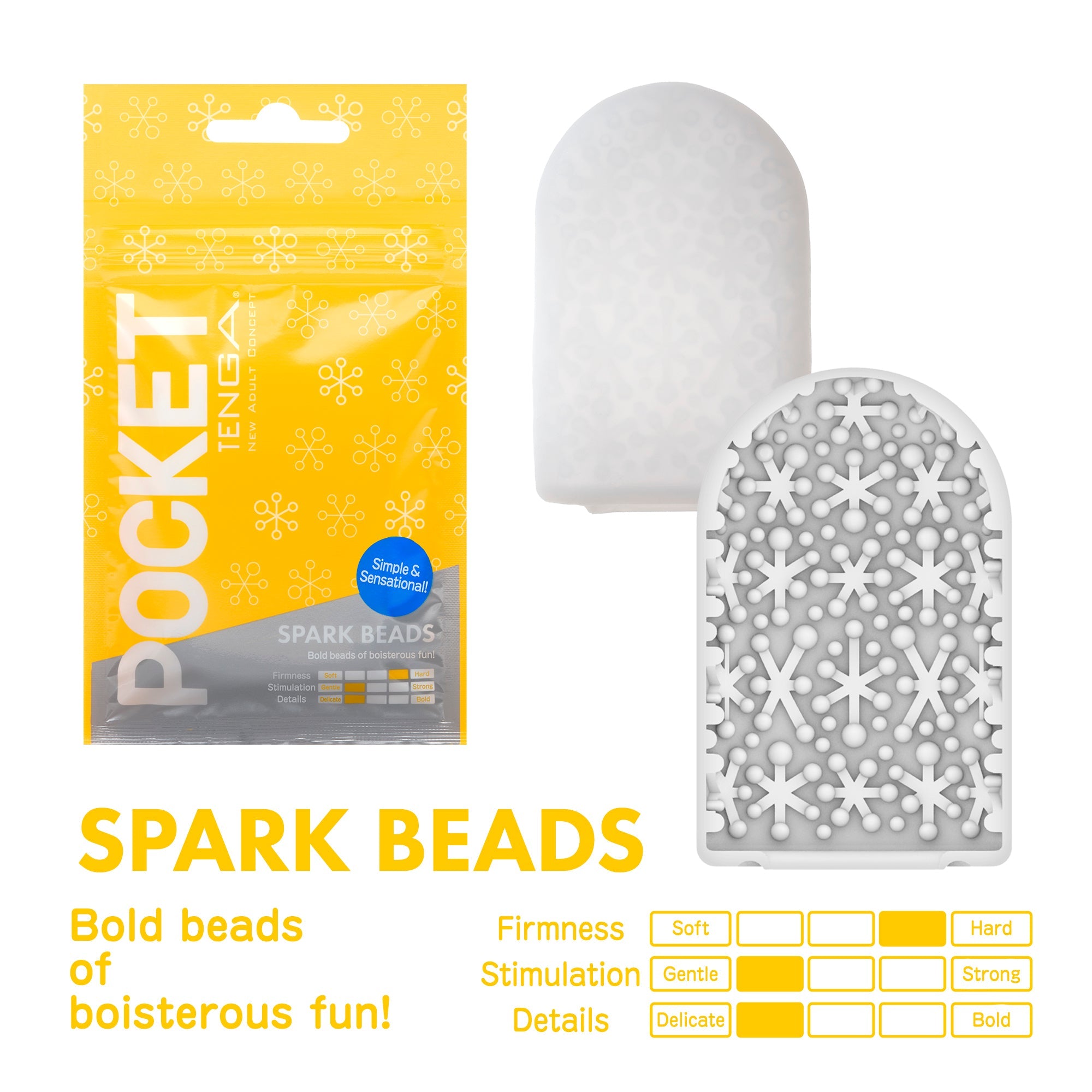 POCKET TENGA SPARK BEADS