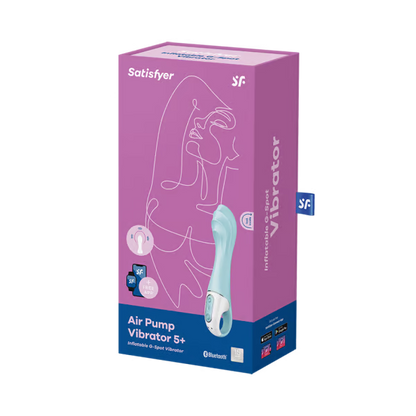 Air Pump Vibrator 5+ Blue