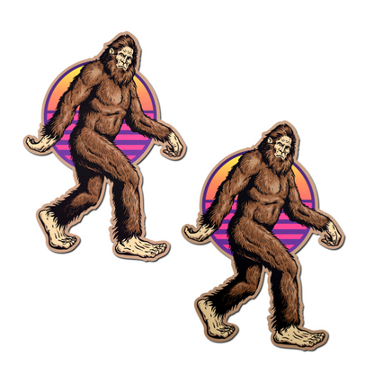 Sasquatch Bigfoot Nipple Pasties