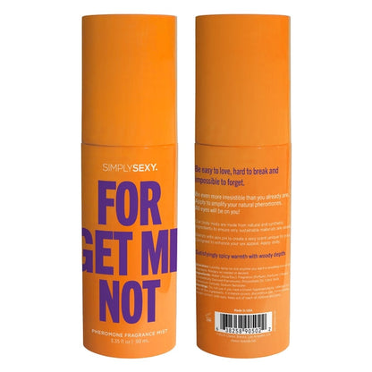 PHEROMONE BODY MIST - FORGET ME  NOT - 3.35 floz | 99mL